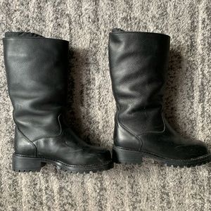 L.L Bean black leather boots